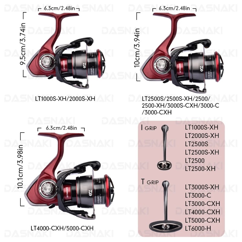 Daiwa Reel Fuego - Reel Pancing DAIWA Asli CS LT