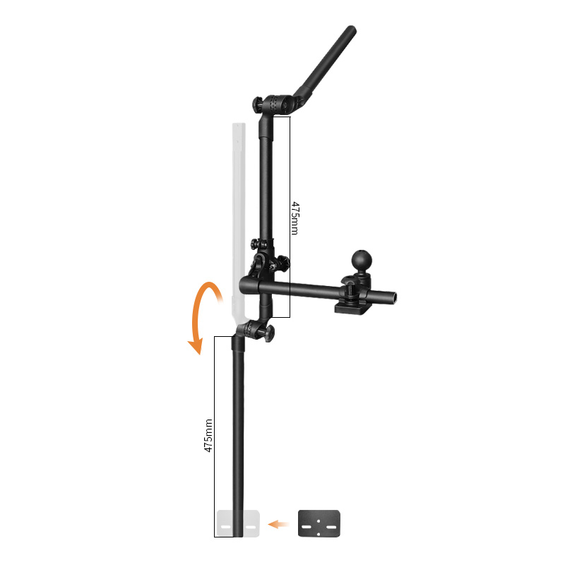 Fish Finder Mount - Dudukan Sonar Pencari Ikan VINmounts dengan