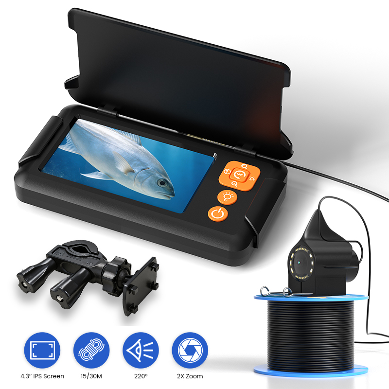 Kamera Pemancing Layar 4.3’’ K - Fishing Camera ulasan dan harga