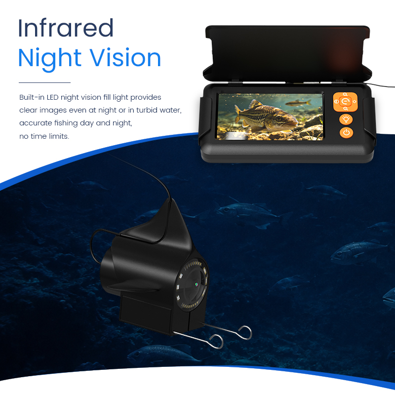 Kamera Pemancing Layar 4.3’’ K - Fishing Camera ulasan dan harga
