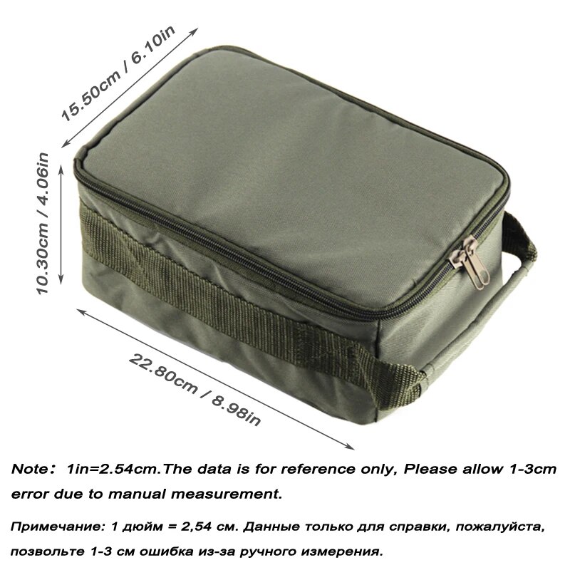 Tas alat pancing Oxford, kapas - Fish Finder Case ulasan dan harga